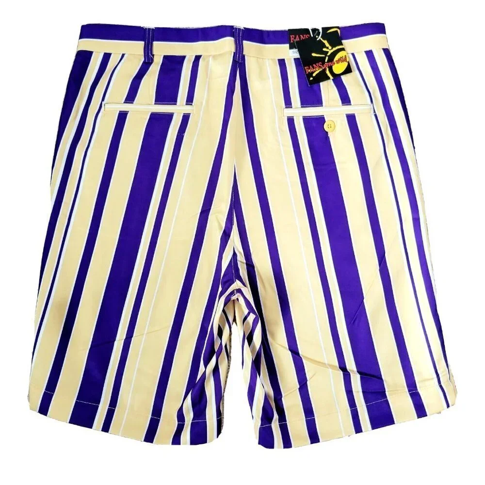 Fans Gone Wild Shorts 32 NWT Men's LSU Louisiana State University Geaux …